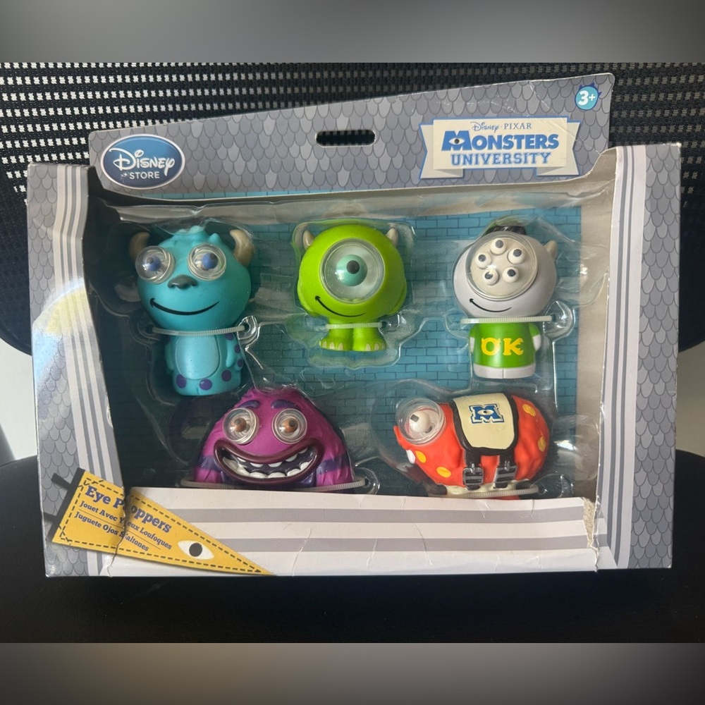 Disney Monsters University Action Figure Set 2000s vintage